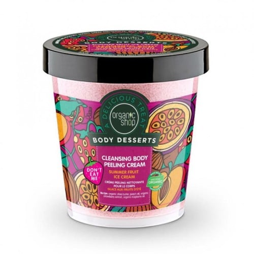 Organic Shop - Body Scrub Summer Fruit Ice Cream 450 ml