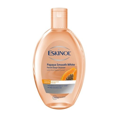 Eskinol Papaya Smooth White Facial Cleanser - 225ml