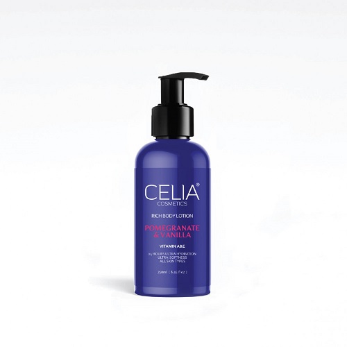 Celia body lotion with pomegranate and vanilla 250 ml