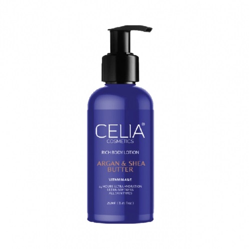 Celia Body Lotion with Argan and Shea Butter 250ml