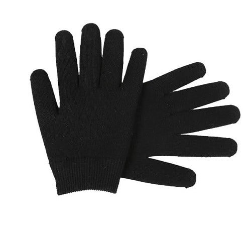 Lamour Gel Hand Moisturizing Gloves Black