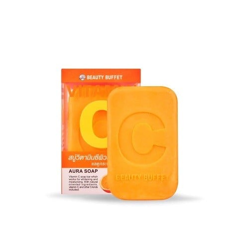 صابون مكعبات بيوتي بافيت فيتامين سي مفتح ومرطب للبشرة