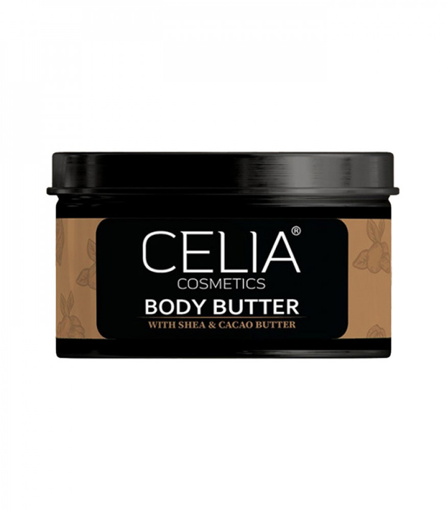 Celia Body Butter with Shea and Cocoa Butter, 300g
