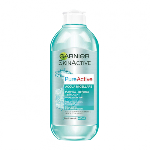 جارنير ماء ميسيلار بيور أكتيف لإزالة المكياج 400مل