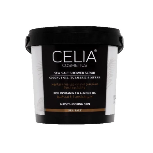Celia Foaming Sea Salt Scrub With Coconut Oil, Turmeric And Myrrh 750g