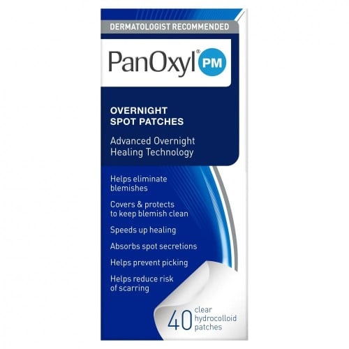 Panoxyl Night Patches 40 Transparent Patches