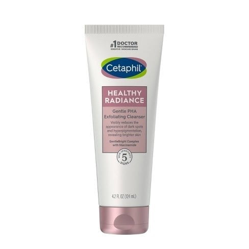 Cetaphil Facial Wash Gentle Exfoliating Cleanser with Healthy Glow 124ml