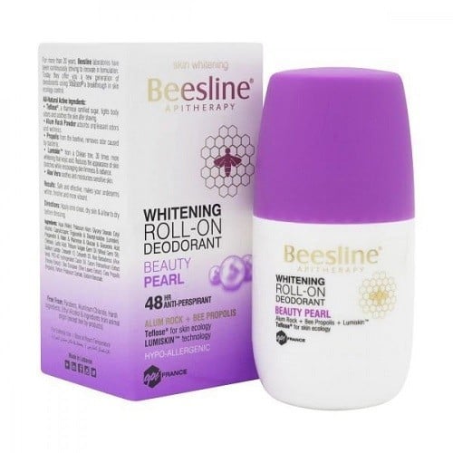 Beesline Deodorant Roll On Beauty Pearl 50ml