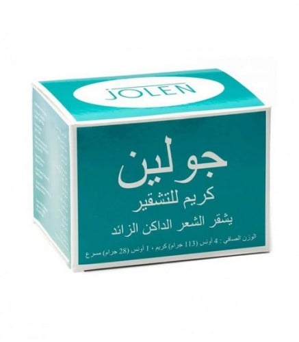 جولين كريم لتشقير الشعر الداكن 113 جم كريم , 28 جم مسرع