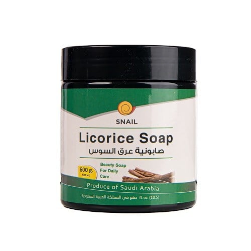 Snail licorice soap 600 grams