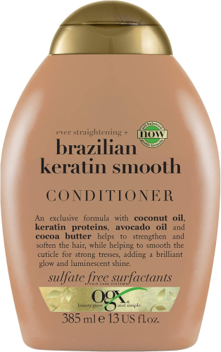 OGX Ever Straightening Plus Brazilian Keratin Smooth Conditioner 385ml