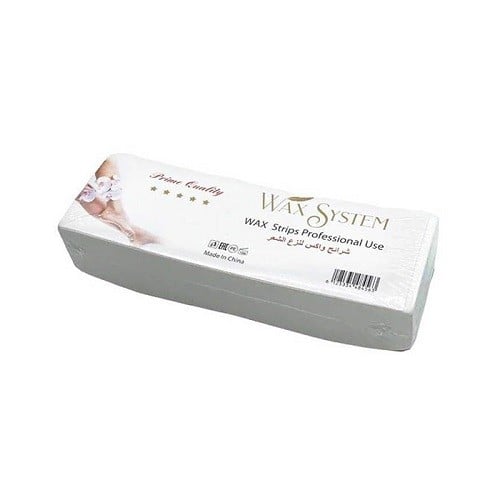 Wax strips for hair removal - wax system