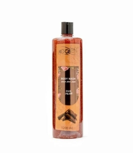 Exa - Exfoliating Body Wash 1200 ml - Oud
