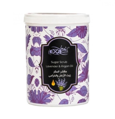 Exa - Sugar Scrub - 600g - Argan Oil and Lavender