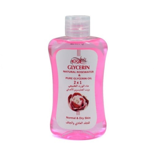 اكسا جلسرين زيت اليدين بالورد 200مل