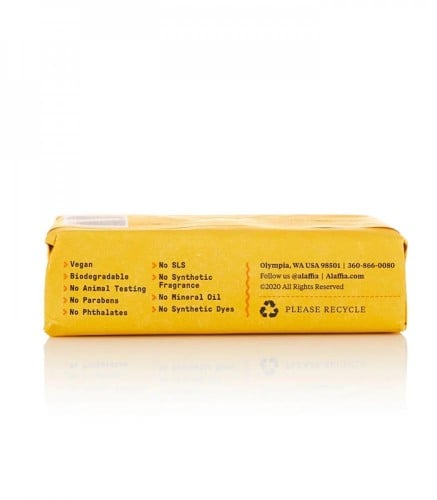 Afia African Black Soap Unscented 140g