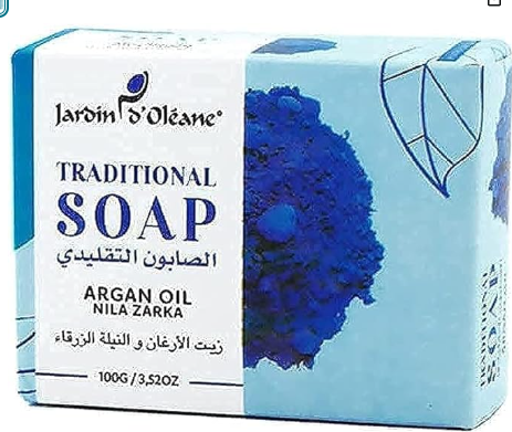 Jardin D Oleane Traditional Soap with Argan Oil and Nila Zarka 100g