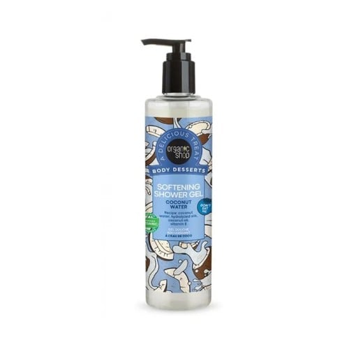 Organic shop shower gel with coconut extract 280 ml