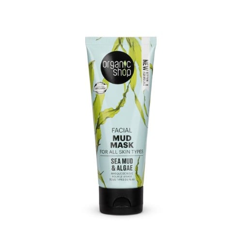 The Organic Shop Mud Mask for the face with sea mud and algae 75 ml