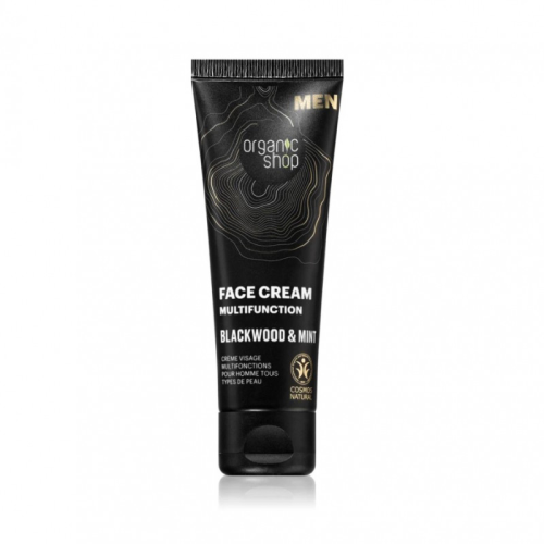Organic shop face cream blackwood and mint 75 ml