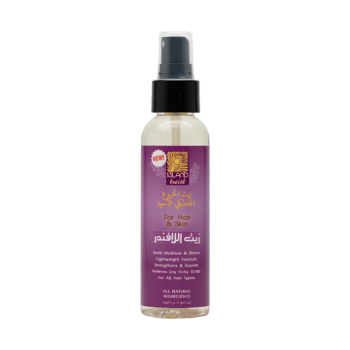 Island Twist Castor Oil Spray Lavender 118ml