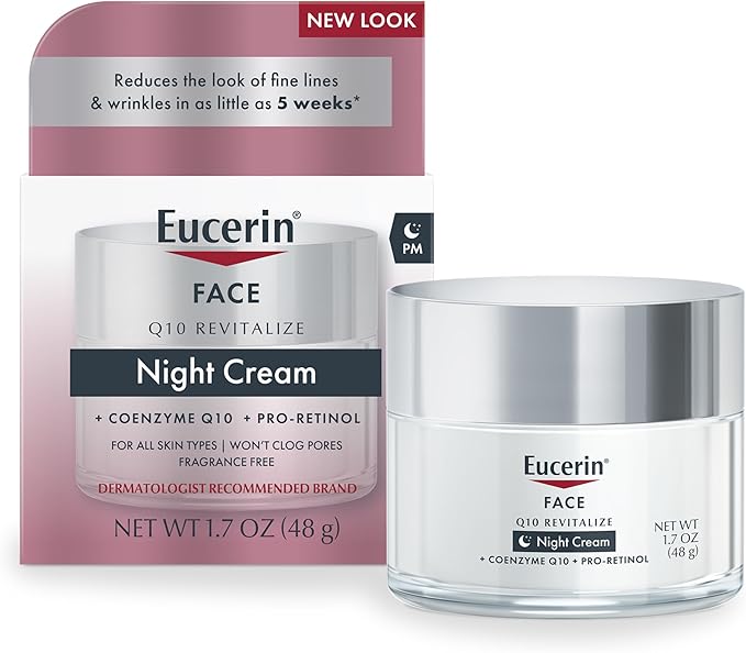 Eucerin Q10 Anti-Wrinkle Night Cream 48g