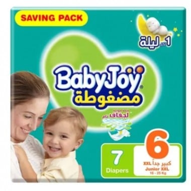 Baby Joy Compressed Diapers Size 6