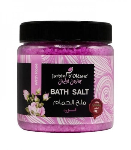 جاردن اوليان ملح الحمام الورد  600 جرام
