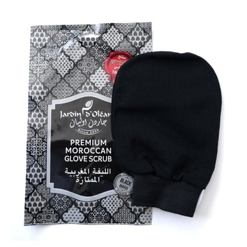 Jarden Olean_Moroccan loofah black bag