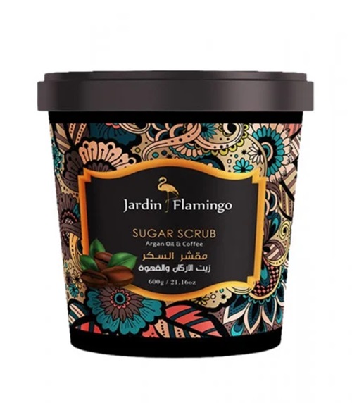 Jardin Flamingo Argan Oil & Coffee Sugar Scrub 600 gm 