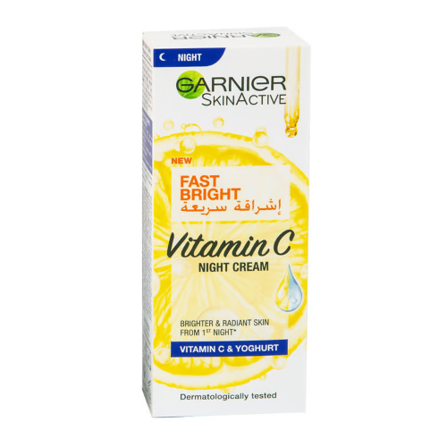 Garnier Whitening Cream with Vitamin C and Yogurt 50ml Night