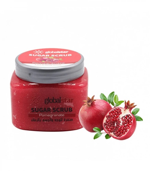 جلوبال ستار صنفرة السكر بالرمان 600 مل