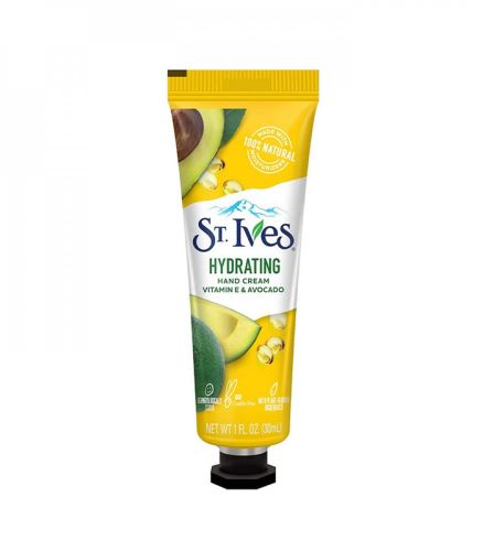 St. Ives Hydrating Vitamin E & Avocado Hand Cream 30Ml
