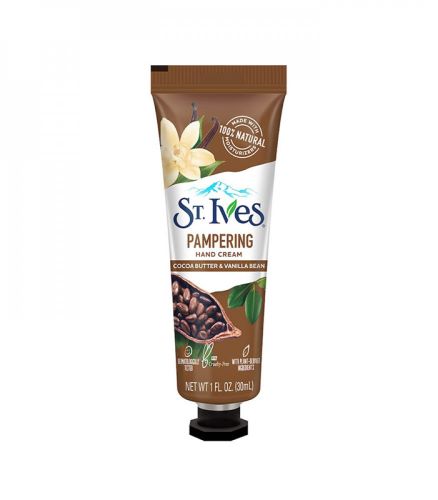 St. Ives Pampering Cocoa Butter & Vanilla Bean Hand Cream 30Ml