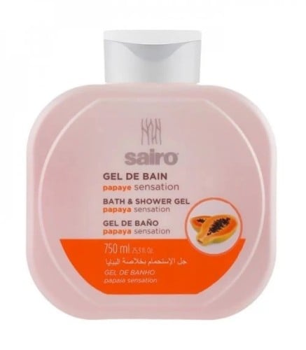 Sairo papaya shower gel 750ml