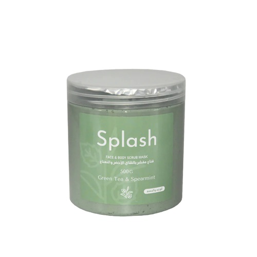 سبلاش قناع مقشر بالشاي الاخضر والنعناع 500جم