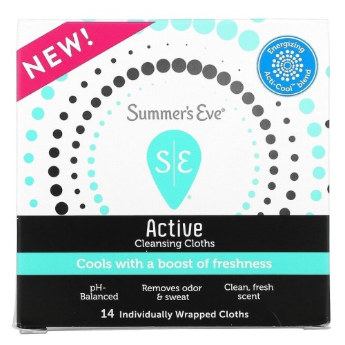 Summer Eve _ active wet wipes