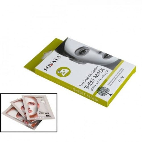 Sonata_Green Tea Leaf Oil Mask 3*125gm