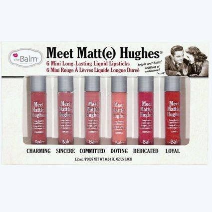 The Balm Mini Meet Matte Hughes Lipstick Set