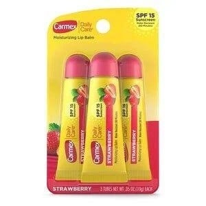 Carmex Strawberry Lip Balm 3*1