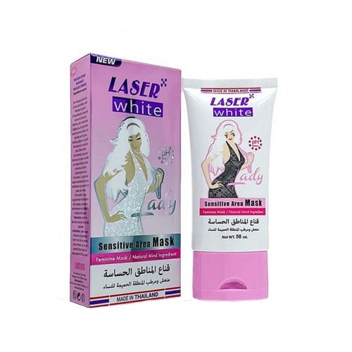 Laser White _ mask of sensitive areas 50 ml