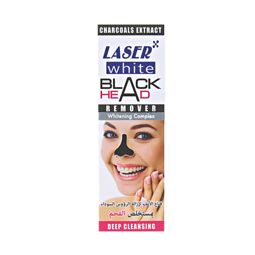 Laser White Black Head Remover Charcoals Extract - 50 ml