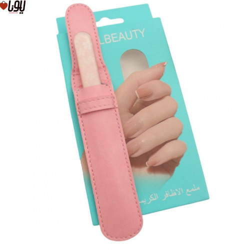 Nail file and polish