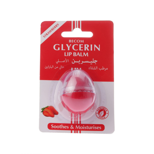 Glycerin strawberry lip balm 10g