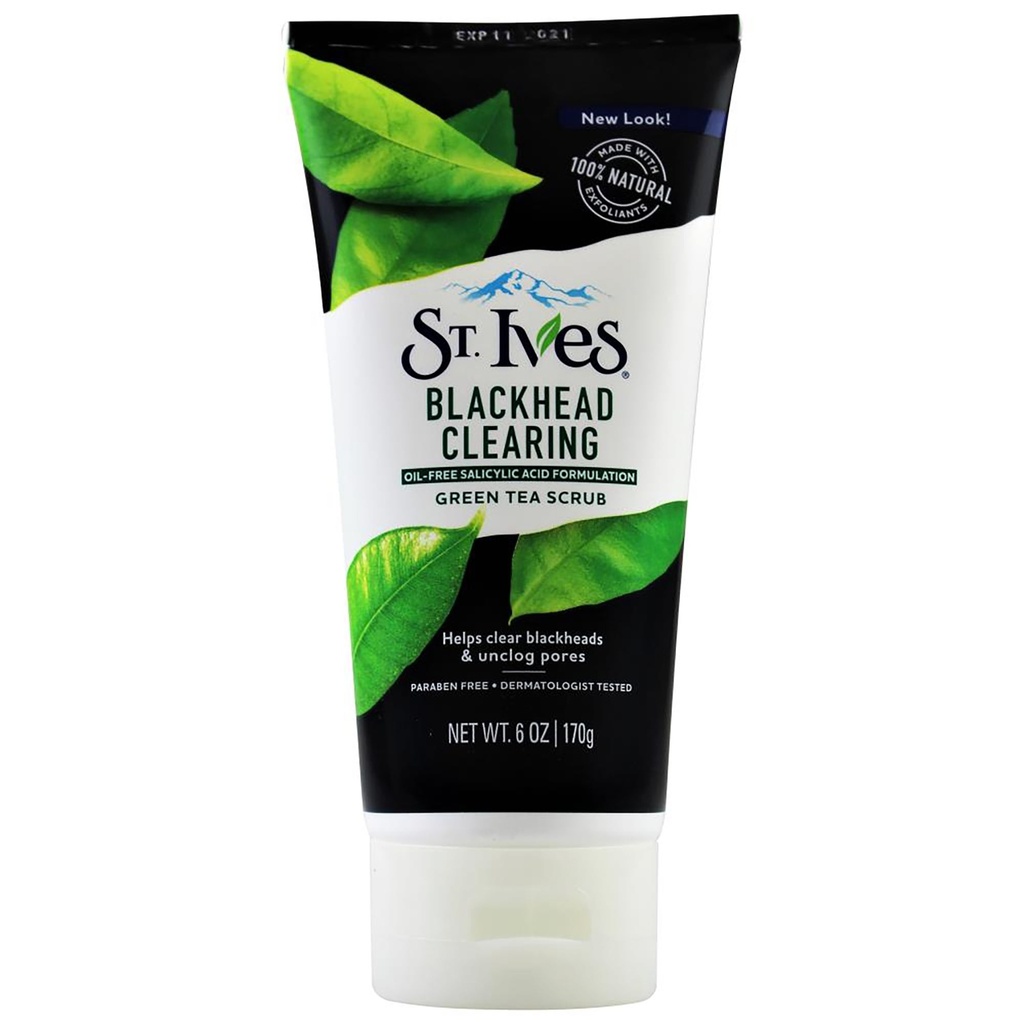 St Ives Green Tea Blackhead Clearing Scrub 170g 