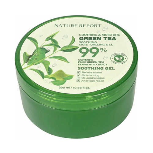 نيتشور ريبورت 99% الدائري جل بالشاي الاخضر 300مل