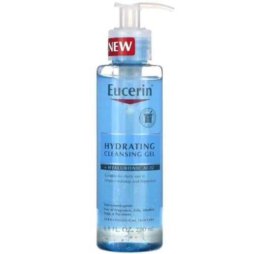 Eucerin Moisturizing Cleansing Gel with Hyaluronic Acid 200 ml