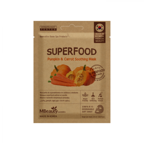 M Beauty Soothing Mask with Pumpkin and Carrot 25ml