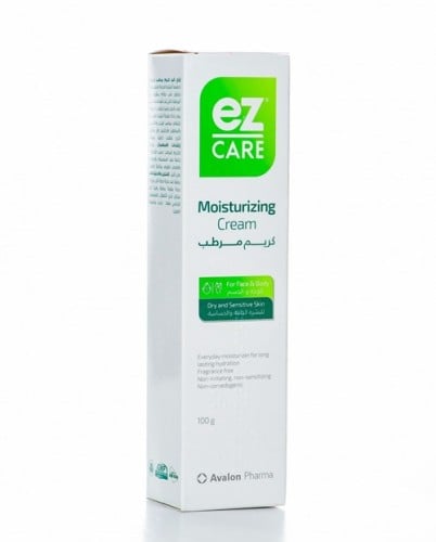 Avalon Pharma Easy Care Moisturizing Cream for Dry and Sensitive Skin of Face and Body 100g