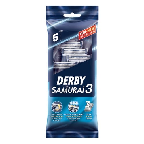 DERBY SAMURAI BLADES 3 BICAK 5 PCS